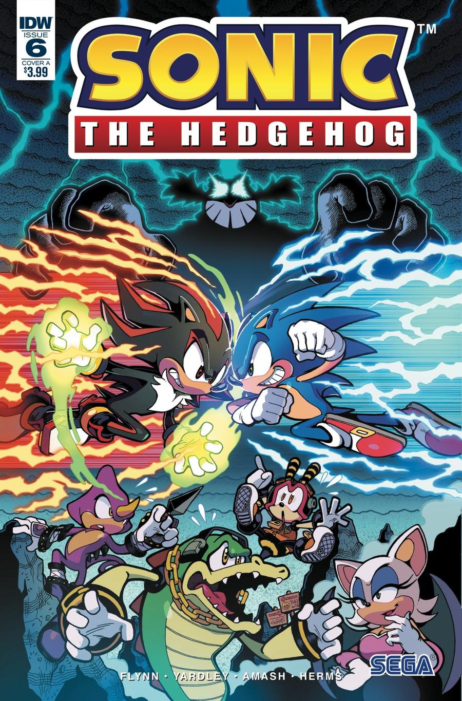 Sonic The Hedgehog Vol 3 #6 Cover A Regular Tracy Yardley Cover