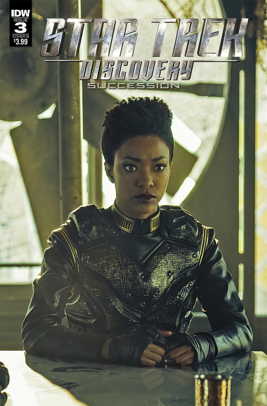 Star Trek Discovery Succession #3 Cover B Variant Photo Cover