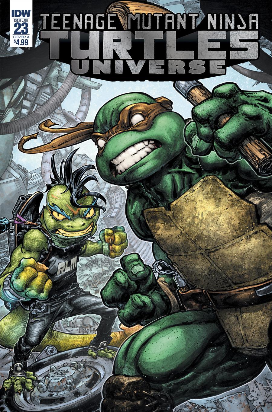 Teenage Mutant Ninja Turtles Universe #23 Cover A Regular Freddie E Williams II Cover