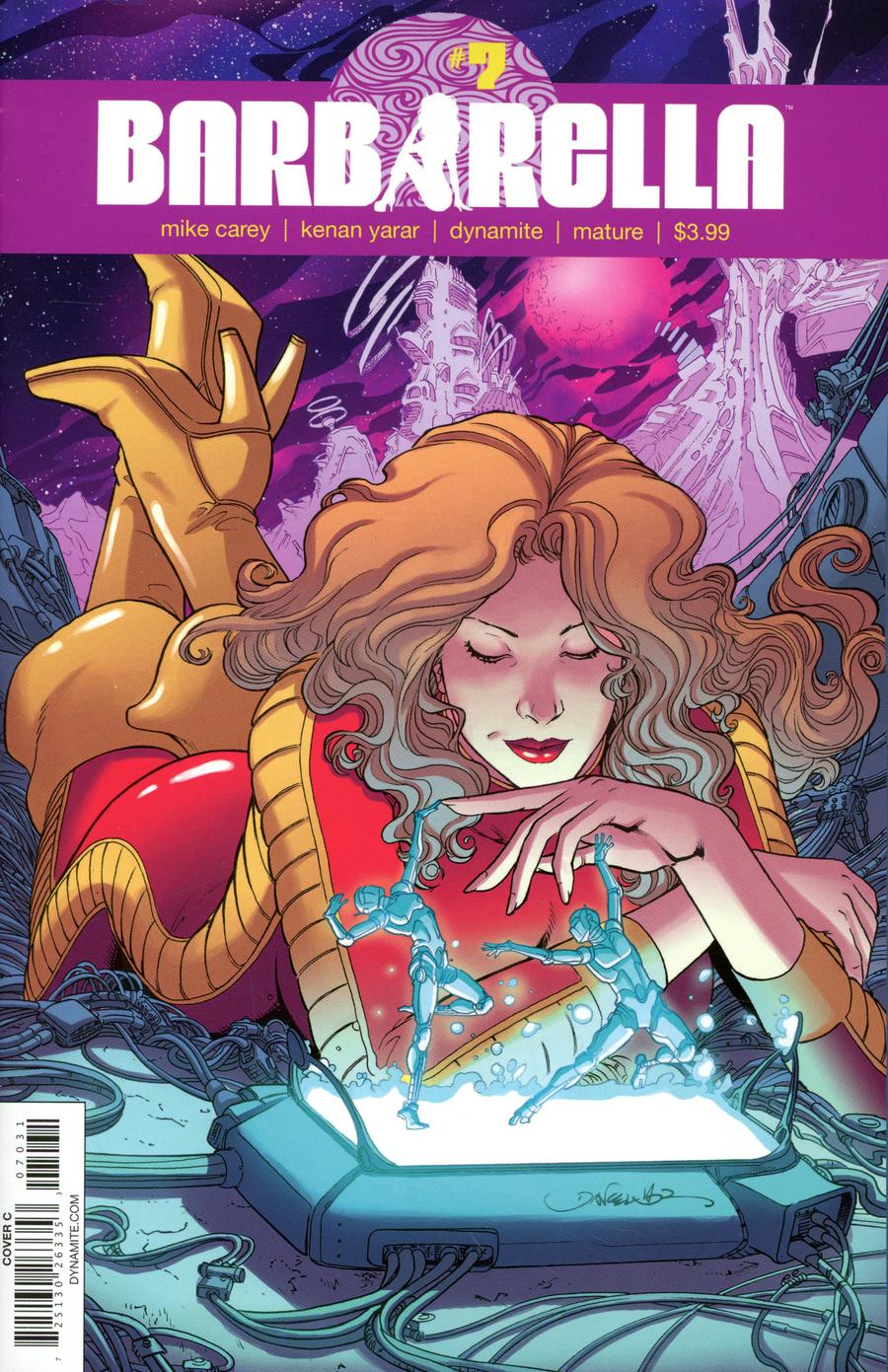 Barbarella #7 Cover C Variant Daniel HDR Cover