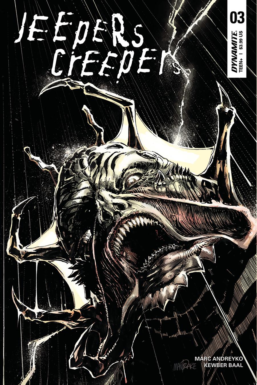 Jeepers Creepers #3 Cover C Variant Tom Mandrake Cover