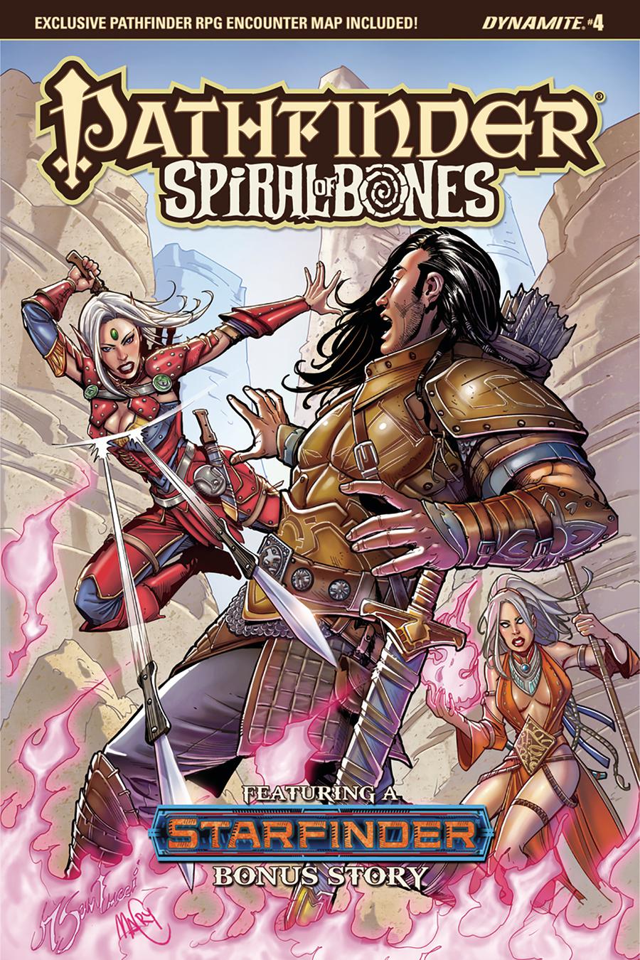 Pathfinder Spiral Of Bones #4 Cover A Regular Marco Santucci Cover