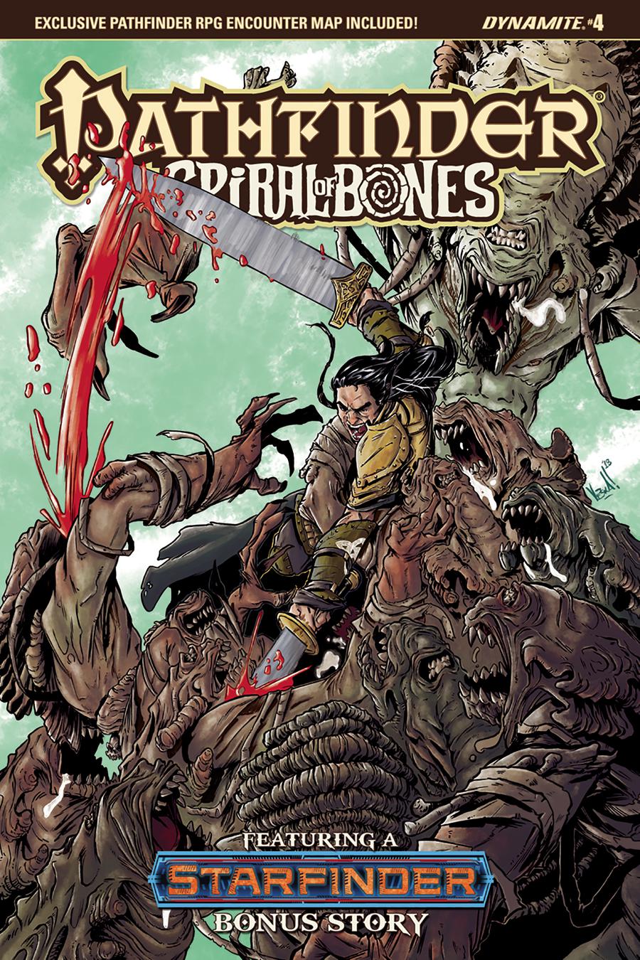 Pathfinder Spiral Of Bones #4 Cover B Variant Vincenzo Federici Cover
