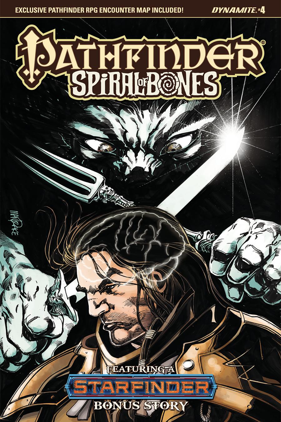 Pathfinder Spiral Of Bones #4 Cover C Variant Tom Mandrake Cover