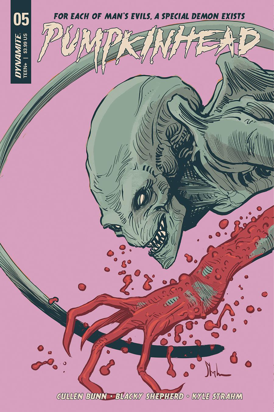 Pumpkinhead #5 Cover A Regular Kyle Strahm Cover