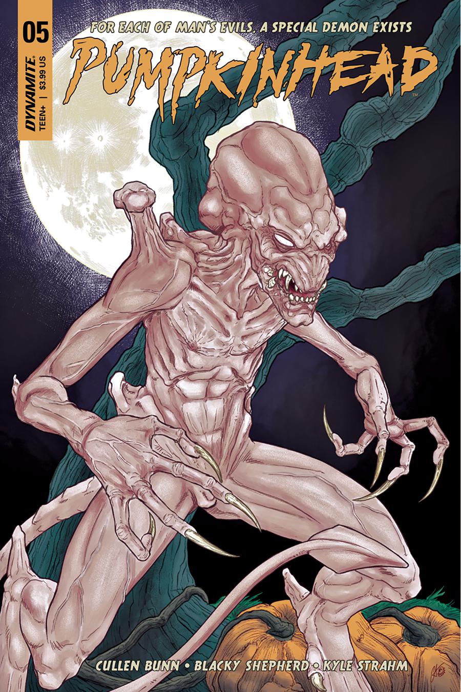 Pumpkinhead #5 Cover B Variant Blacky Shepherd Cover