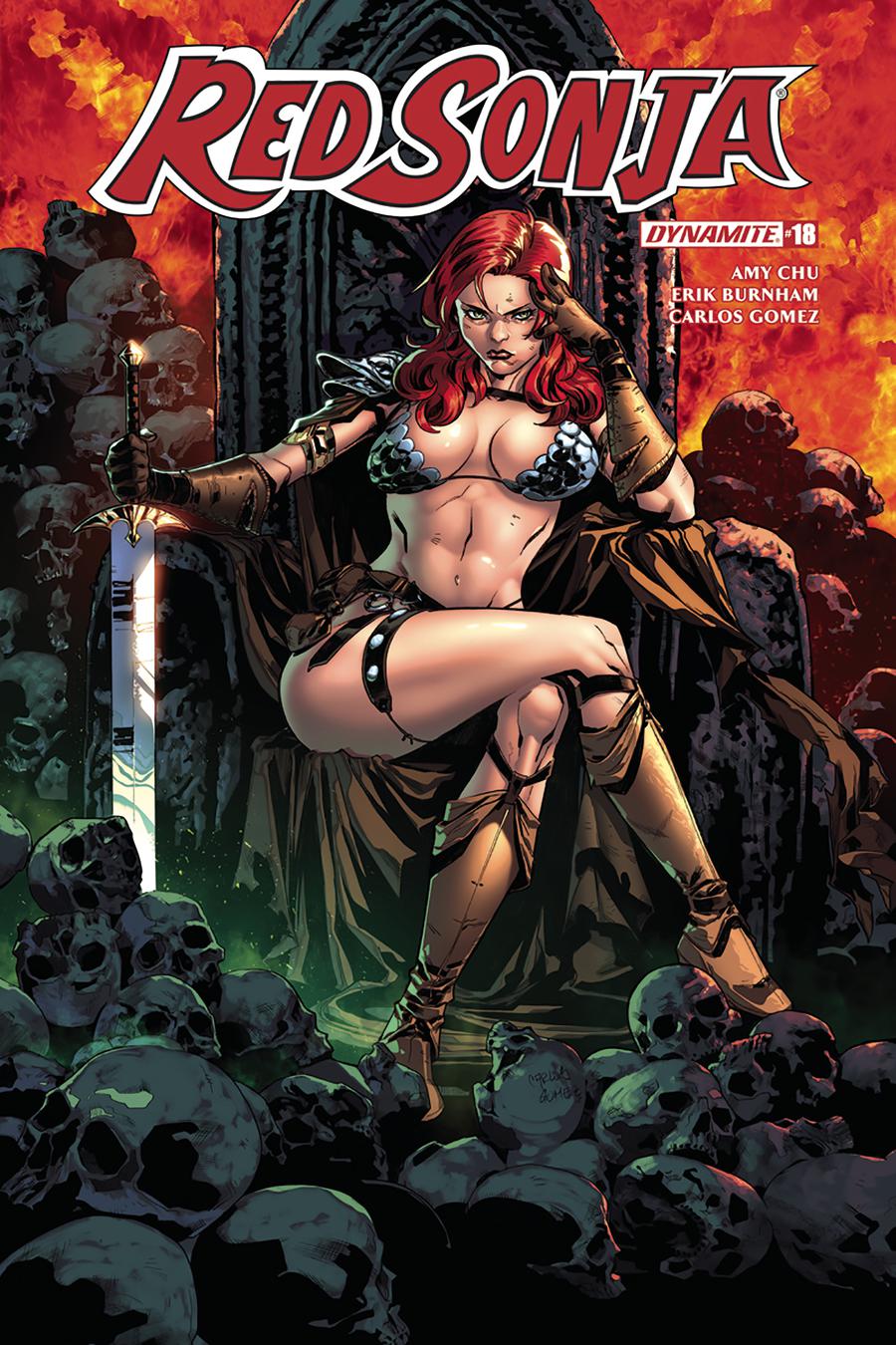 Red Sonja Vol 7 #18 Cover C Variant Carlos Gomez Cover