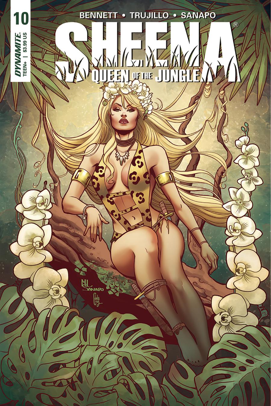 Sheena Vol 4 #10 Cover A Regular Maria Sanapo Cover