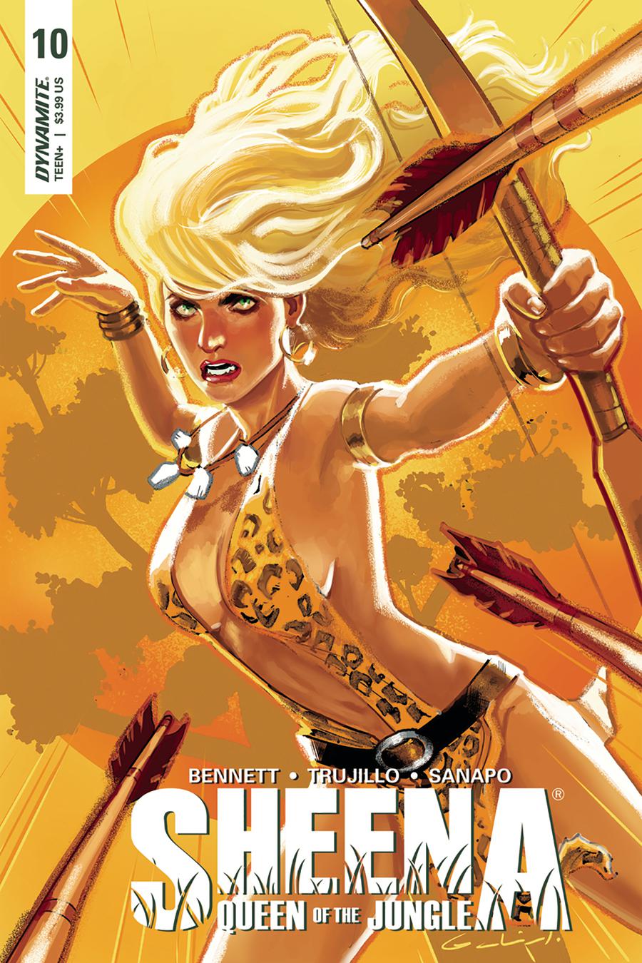 Sheena Vol 4 #10 Cover C Variant Diego Galindo Cover