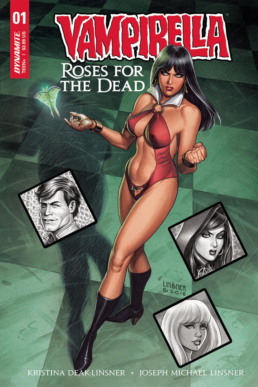 Vampirella Roses For The Dead #1 Cover A Regular Joseph Michael Linsner Cover