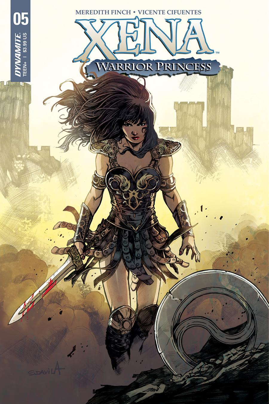 Xena Vol 2 #5 Cover A Regular Sergio Davila Cover