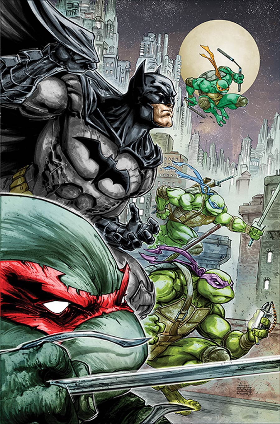 Batman Teenage Mutant Ninja Turtles Deluxe Edition HC