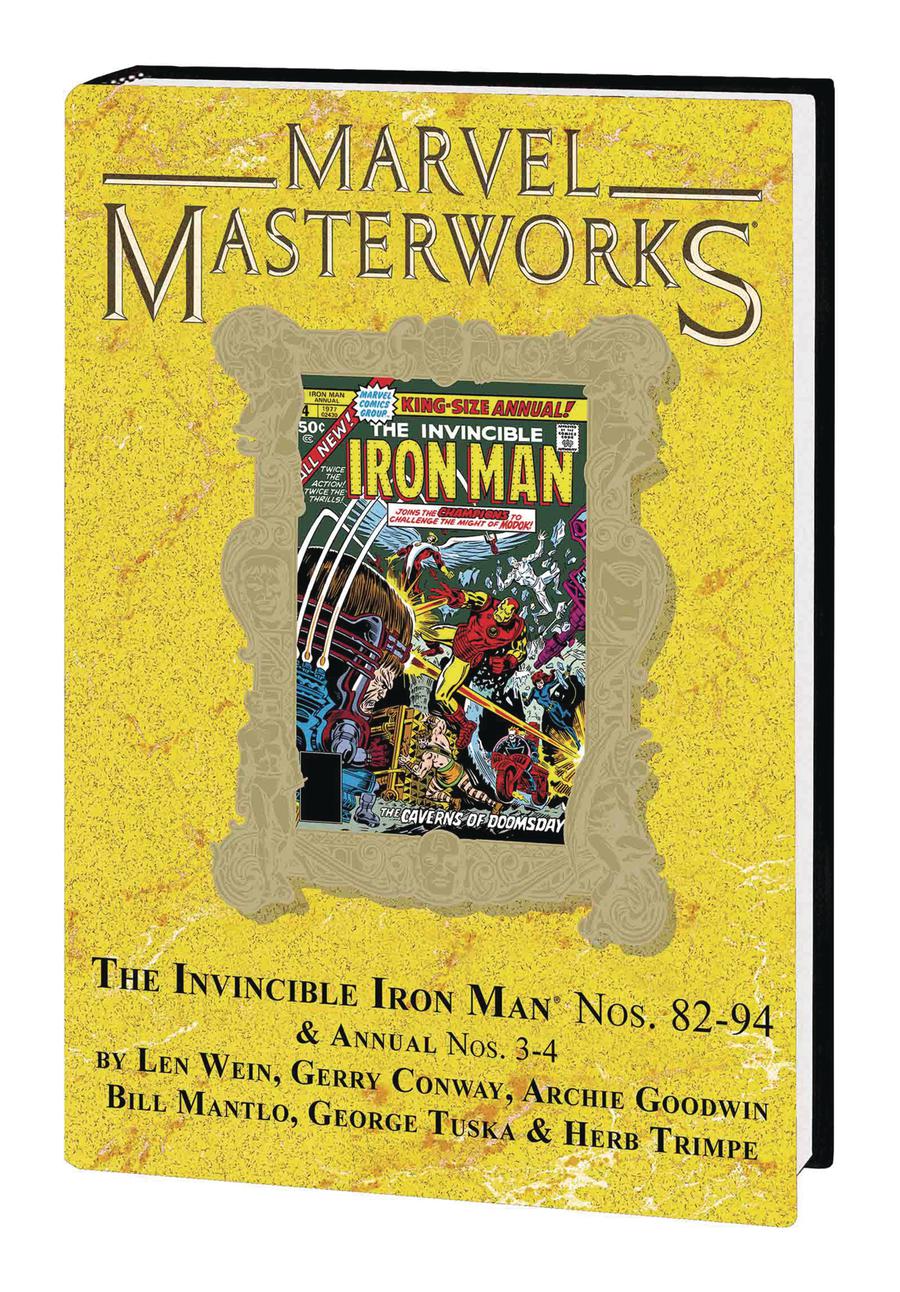 Marvel Masterworks Invincible Iron Man Vol 11 HC Variant Dust Jacket