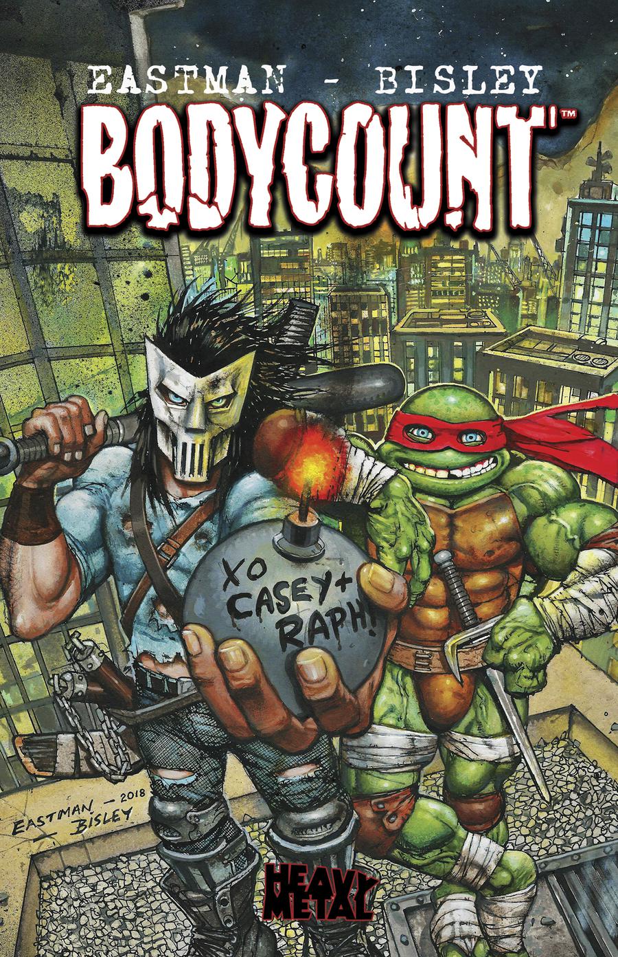 Teenage Mutant Ninja Turtles Bodycount HC