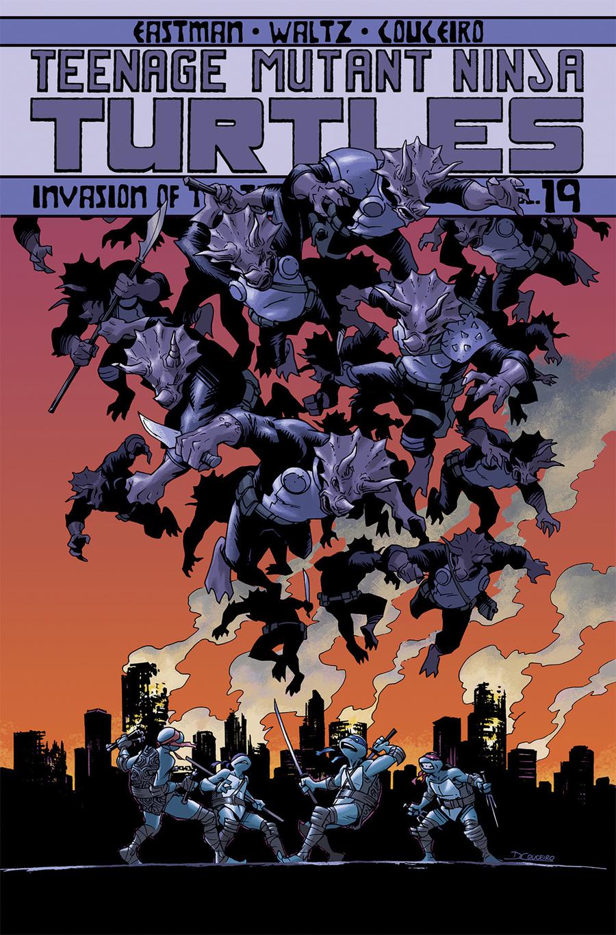 Teenage Mutant Ninja Turtles Ongoing Vol 19 Invasion Of The Triceratons TP