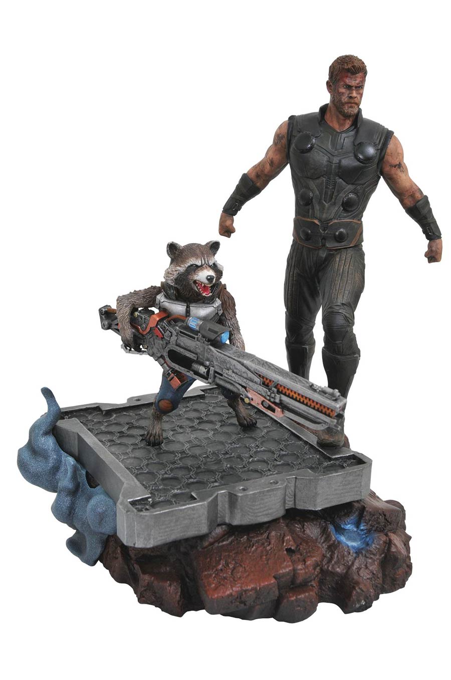 Marvel Premier Collection Avengers Infinity War Thor & Rocket Statue