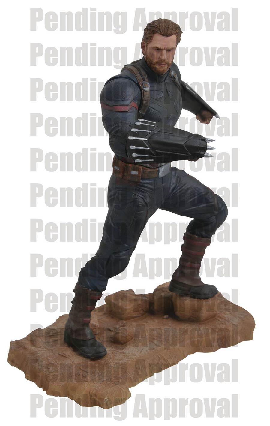 Marvel Movie Gallery Avengers Infinity War Captain America PVC Statue