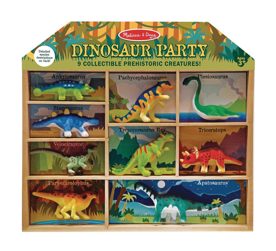 Melissa & Doug Dinosaur Party Play Set