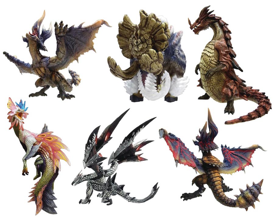 Monster Hunter CFB Standard Model Vol 8 Figure 6-Piece Display