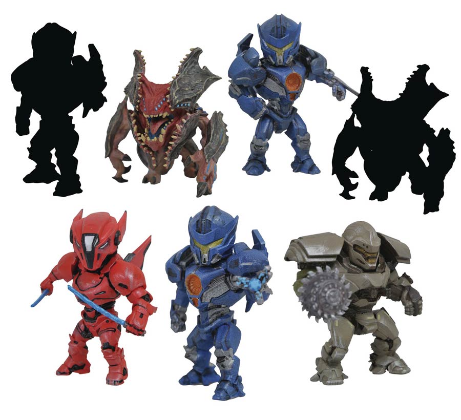 Pacific Rim Uprising D-Formz PVC Figure Blind Mystery Box 12-Count Display