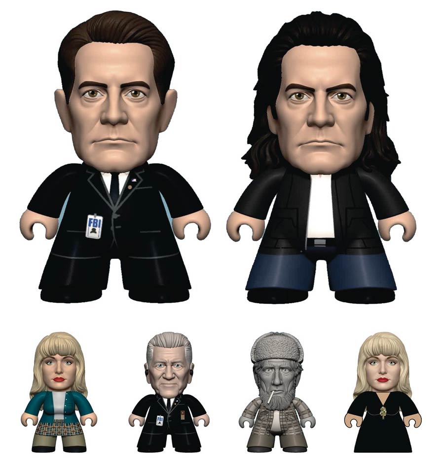 Twin Peaks Titans Twin Peaks Return Collection Mini Figure Blind Mystery Box 18-Piece Display