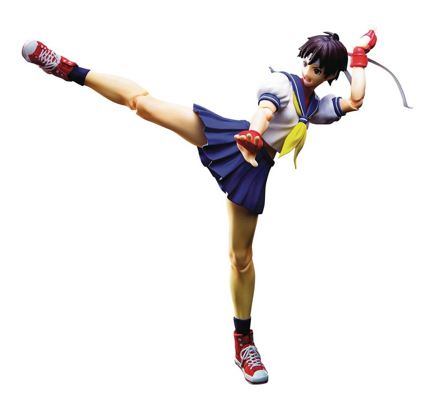 Street Fighter S.H.Figuarts #08 Sakura Kasugano Action Figure