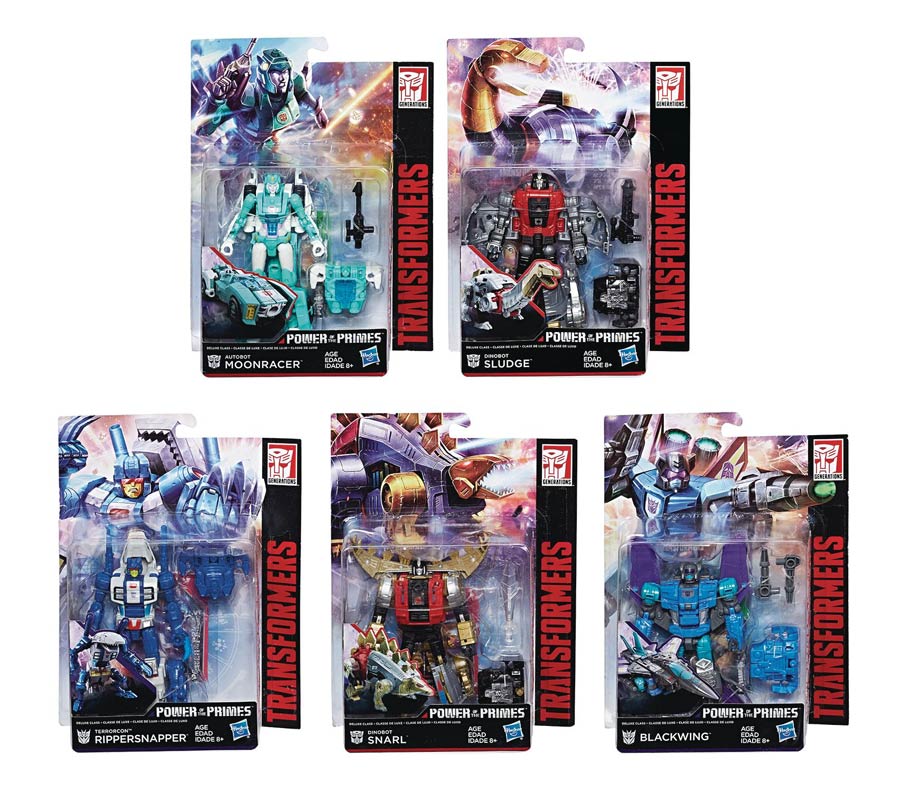 Transformers Generations Power Of The Primes Deluxe Action Figure Assortment Case 201802