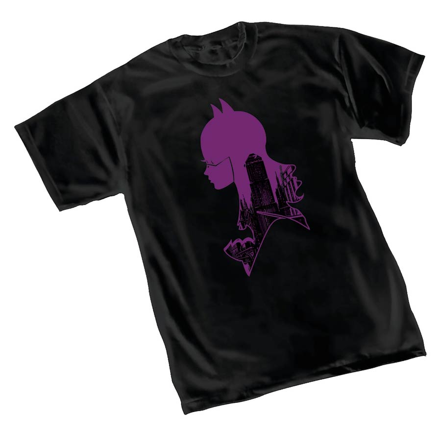 Batgirl Silhouette T-Shirt Large
