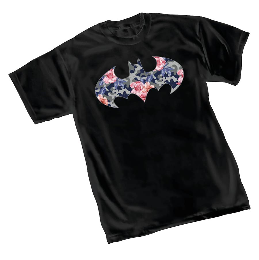 Batman Camo Symbol T-Shirt Large
