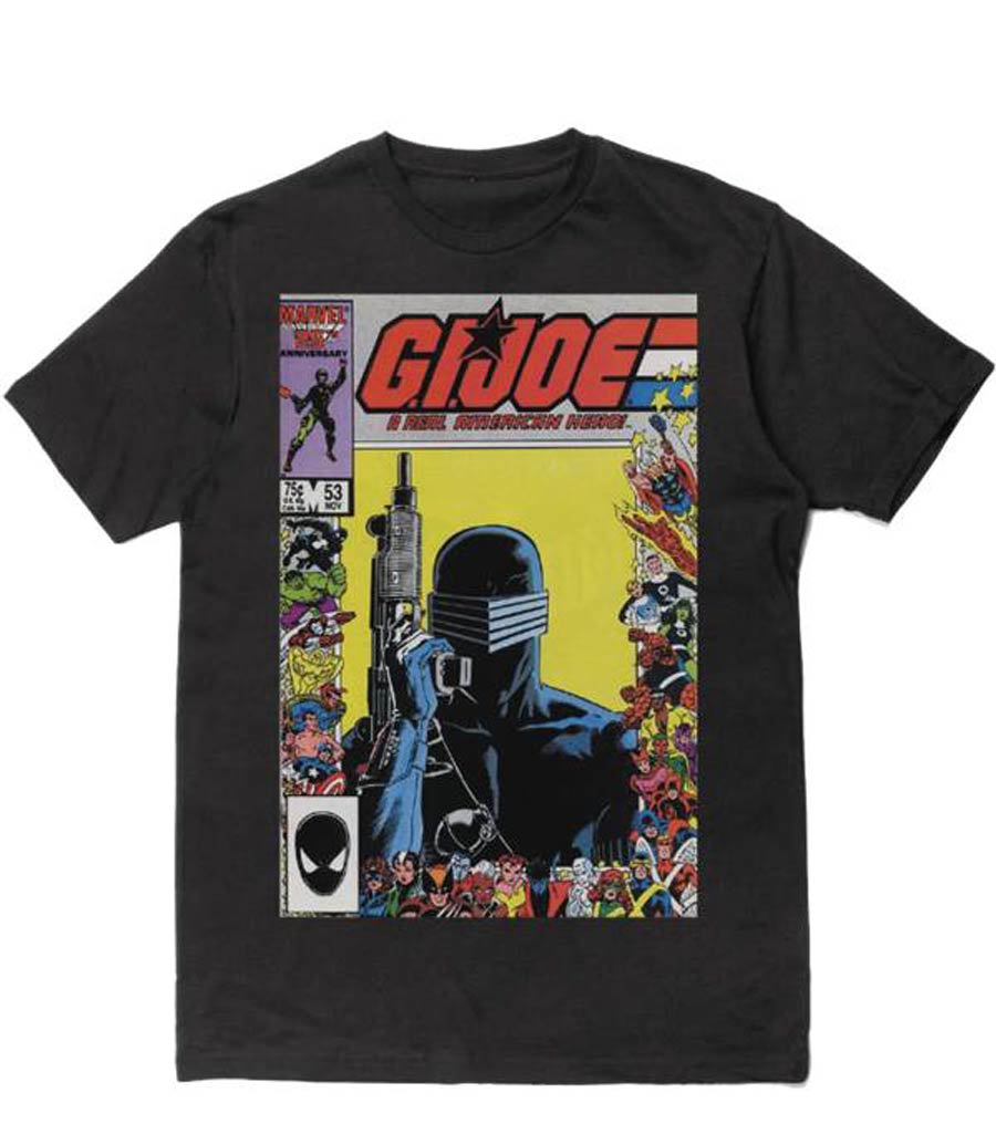 GI Joe Snake Eyes Black T-Shirt Large