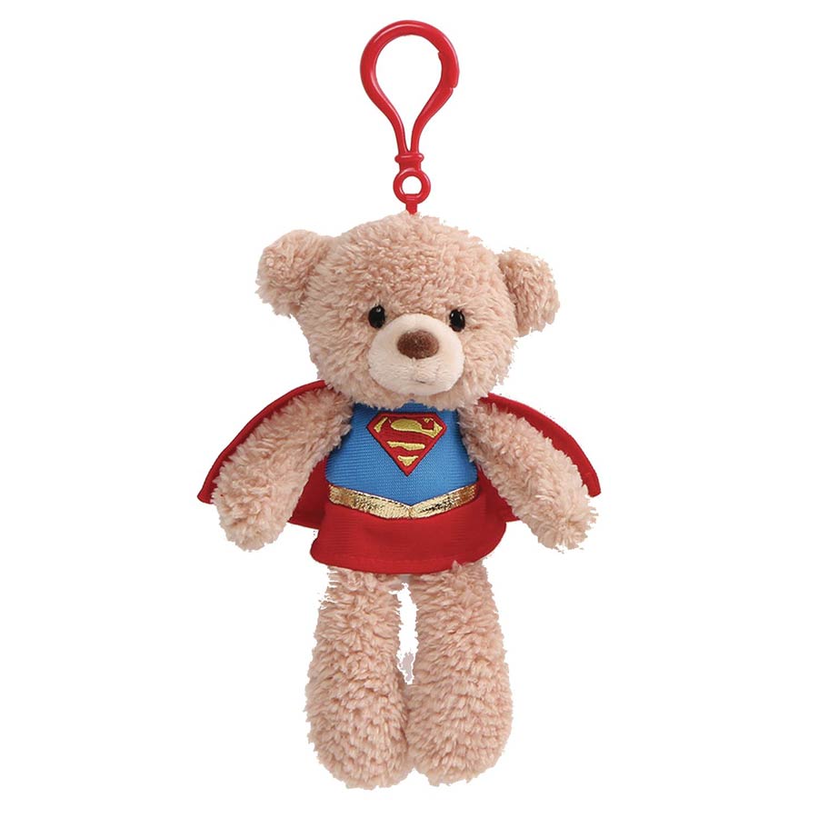 Gund DC Comics 7-Inch Plush Backpack Clip - Supergirl