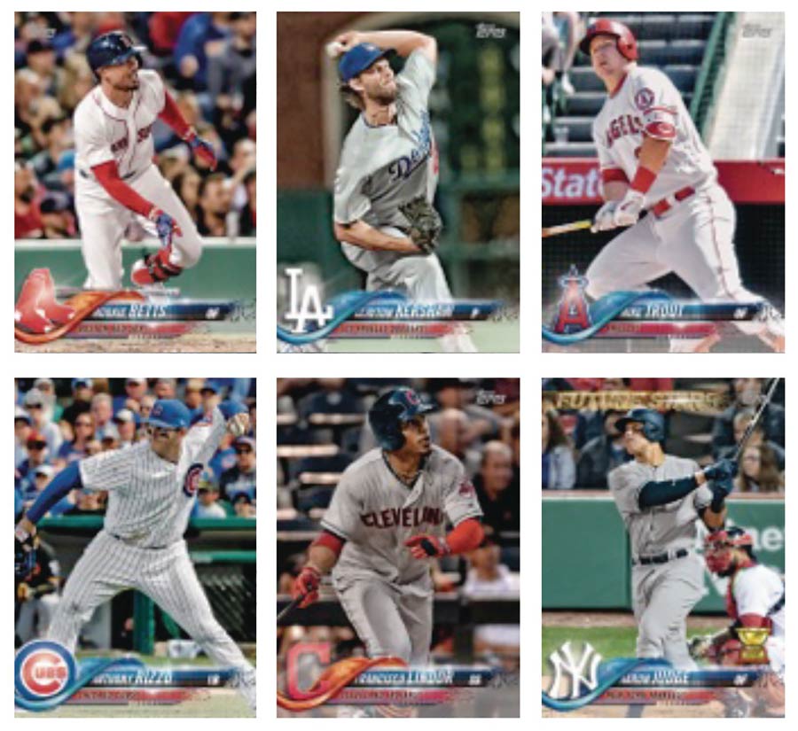Topps 2018 Baseball Trading Cards Complete Set