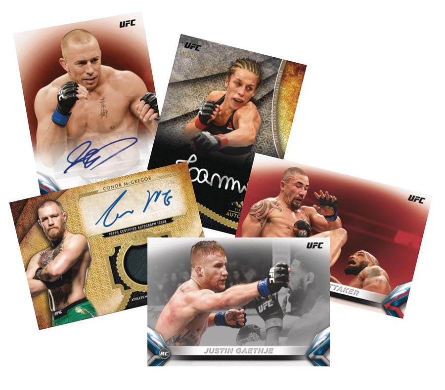 Topps 2018 UFC Knockout Trading Cards Box