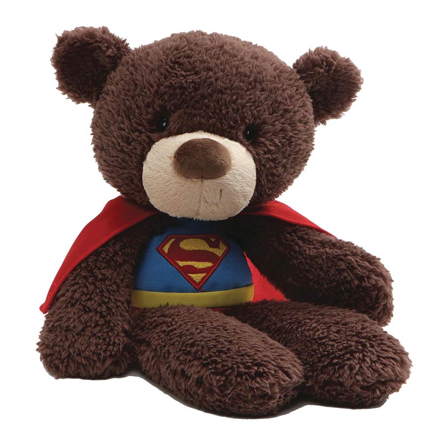 Gund DC Comics Fuzzy Bear 14-Inch Plush - Superman
