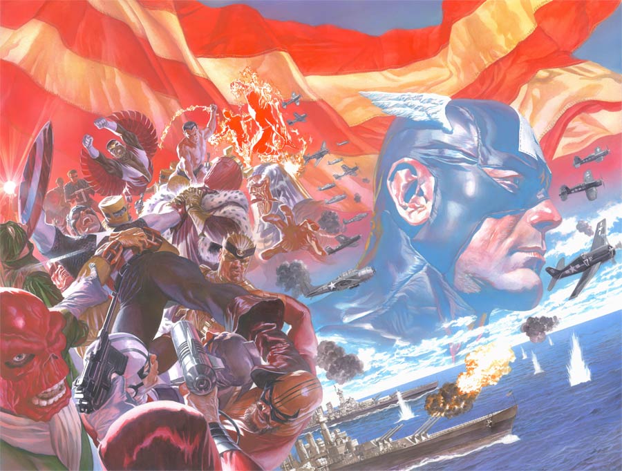 Captain America Vol 9 #1 By Alex Ross Poster