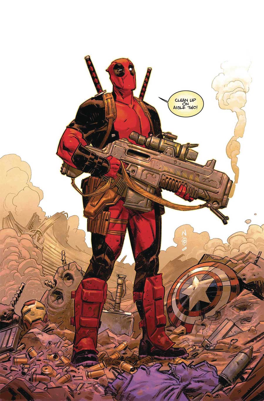 Deadpool Vol 6 #1 By Nic Klein Poster