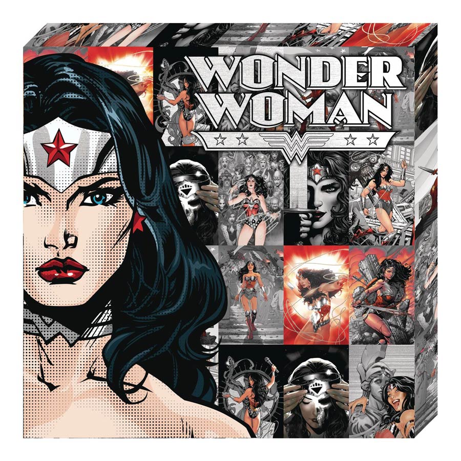 DC Heroes Metallic Canvas Art Print - Wonder Woman