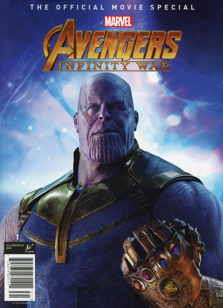 Marvel Avengers Infinity War The Official Movie Special Previews Exclusive Edition