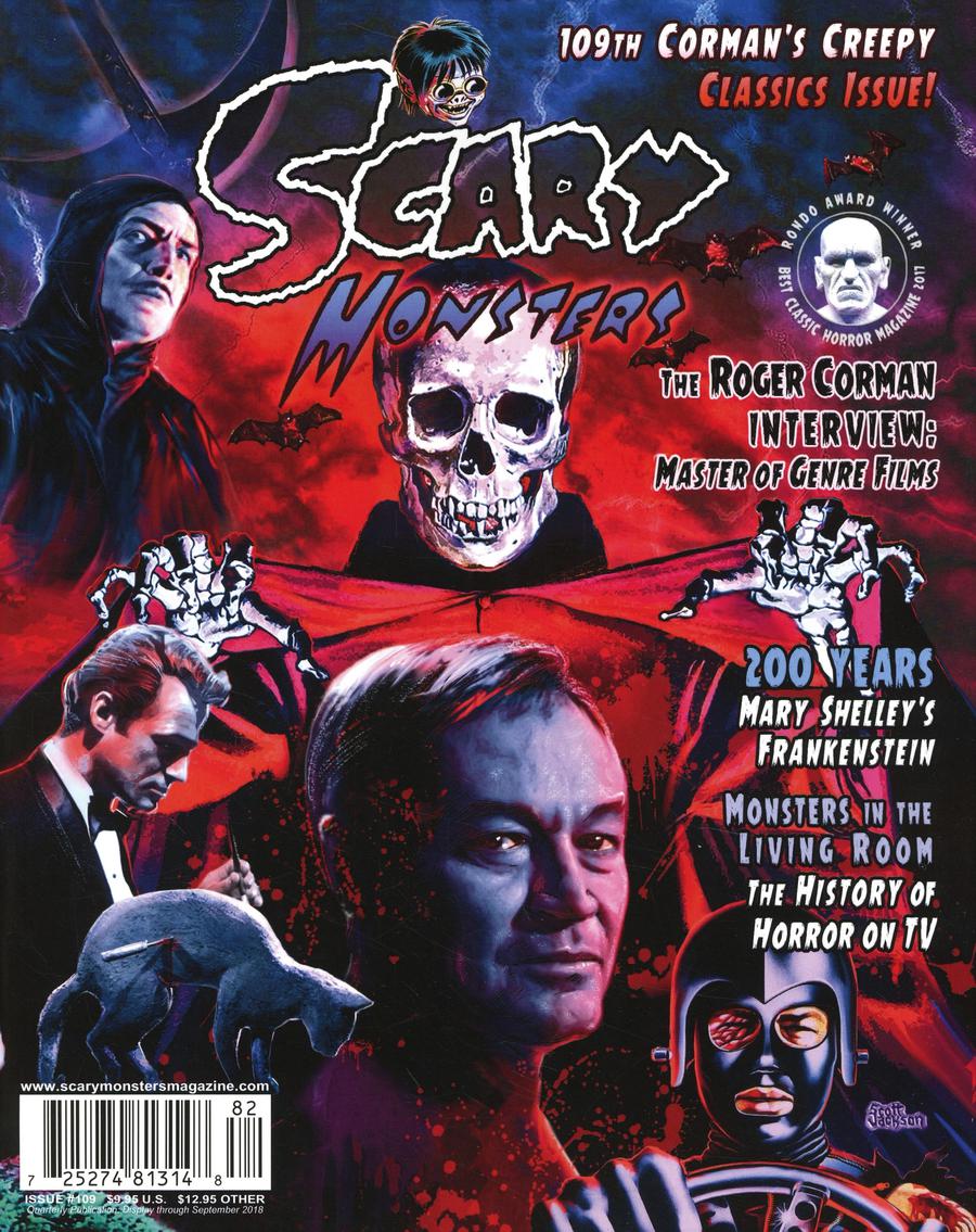 Scary Monsters Magazine #109 Summer 2018