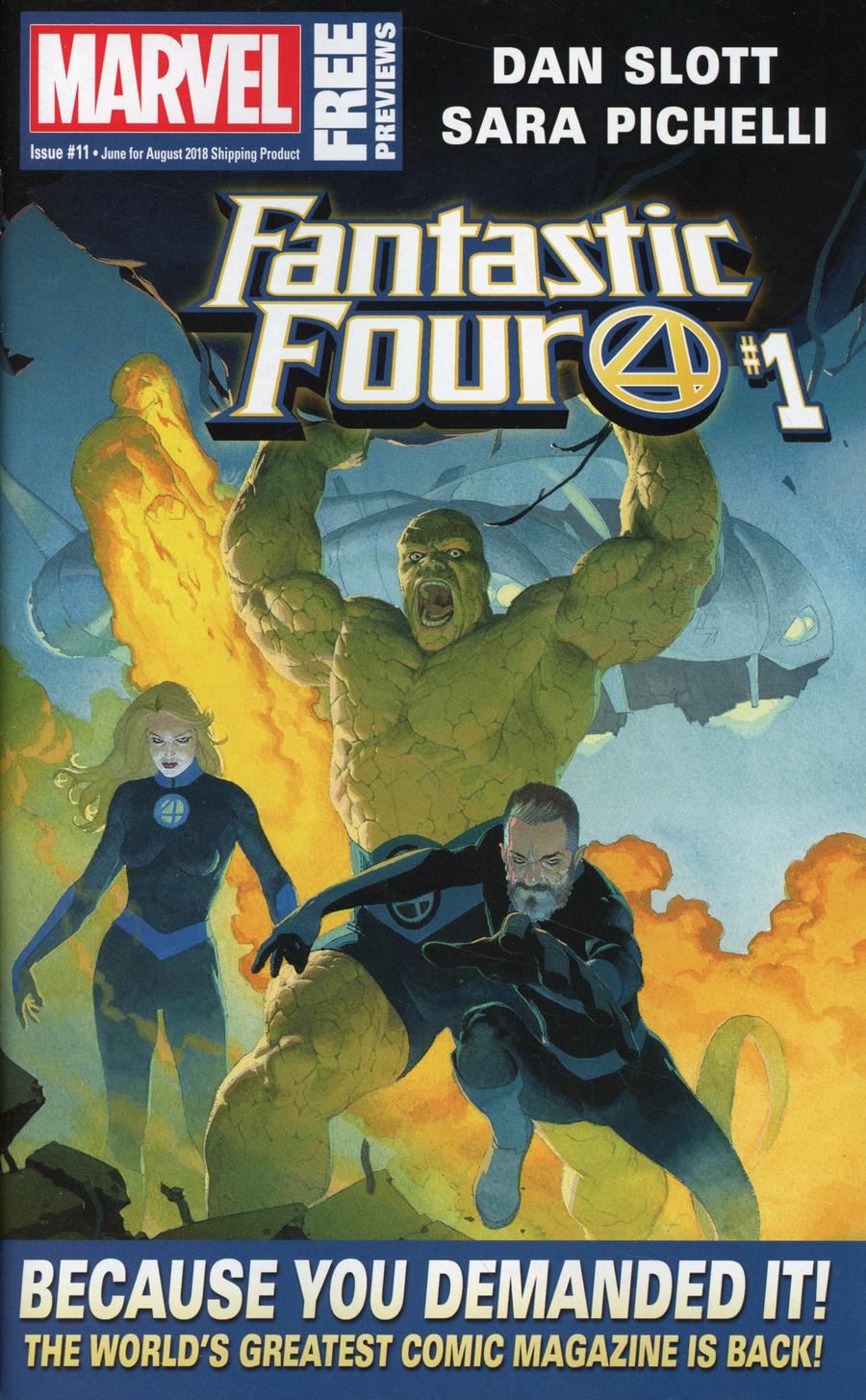 Marvel Previews Vol 4 #11 June 2018 - FREE -