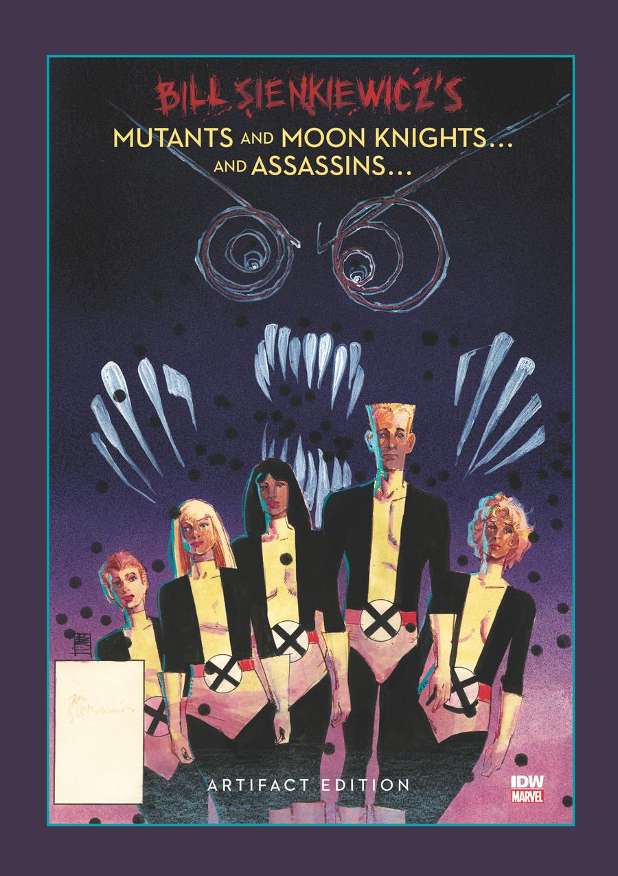 Bill Sienkiewiczs Mutants And Moon Knights Artifact Edition HC