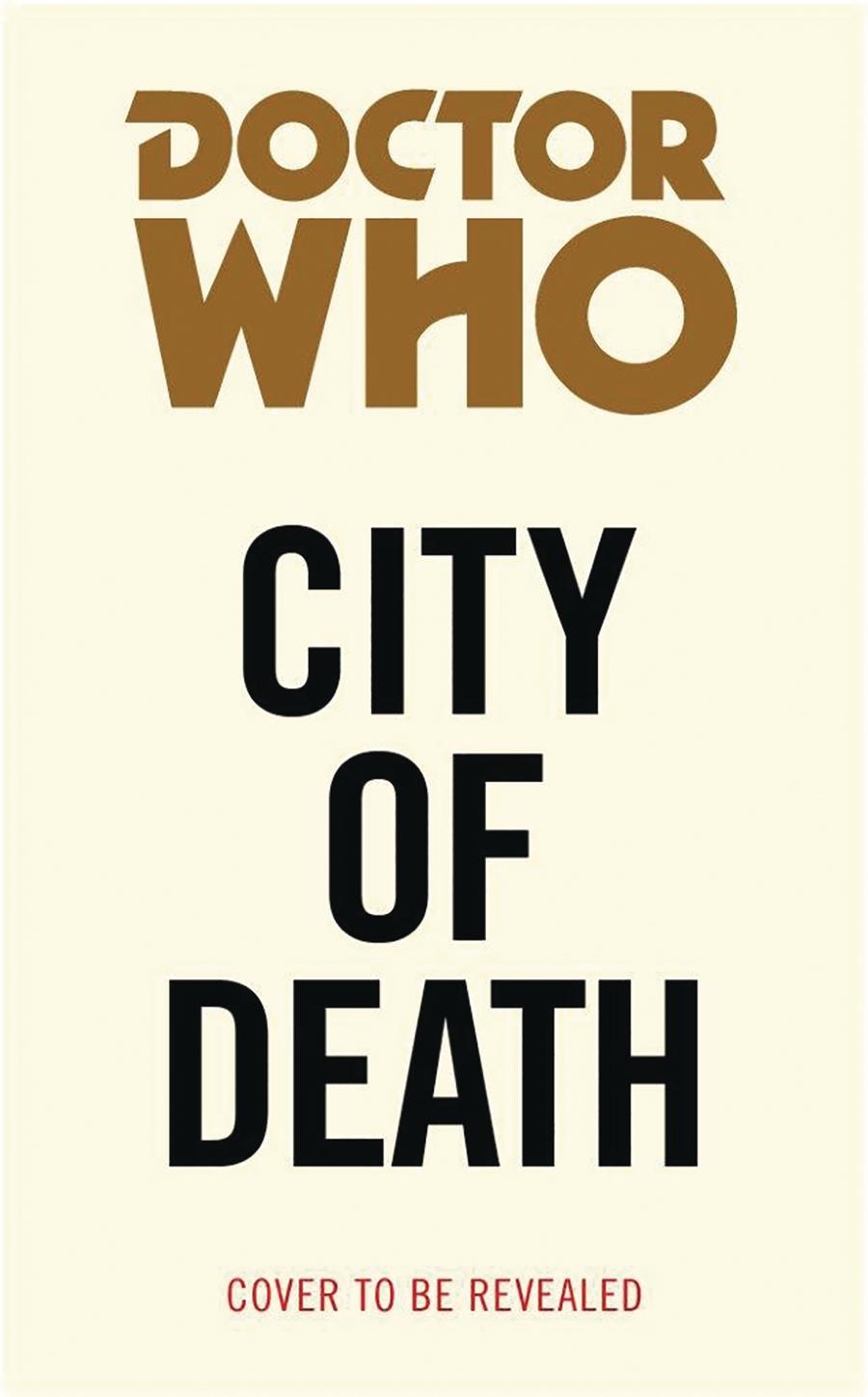 Doctor Who Target Collection City Of Death MMPB