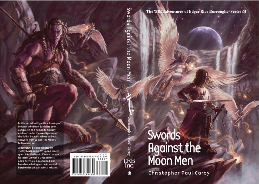 Wild Adventures Of Edgar Rice Burroughs Swords Against The Moon Men HC