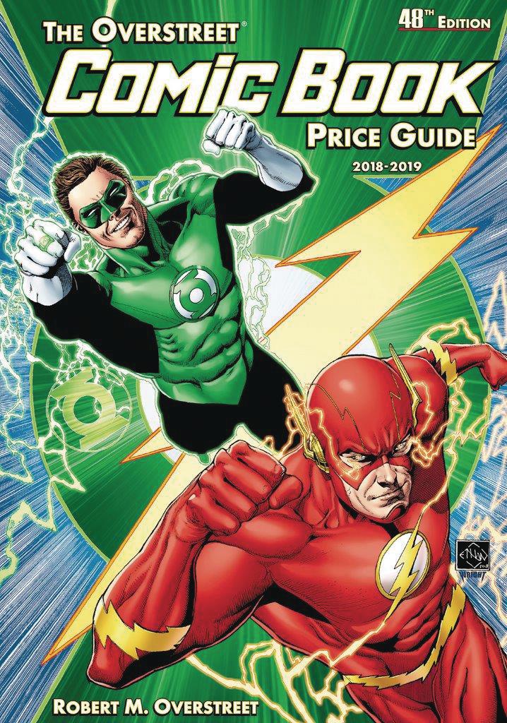 Overstreet Comic Book Price Guide Vol 48 HC Flash & Green Lantern Cover