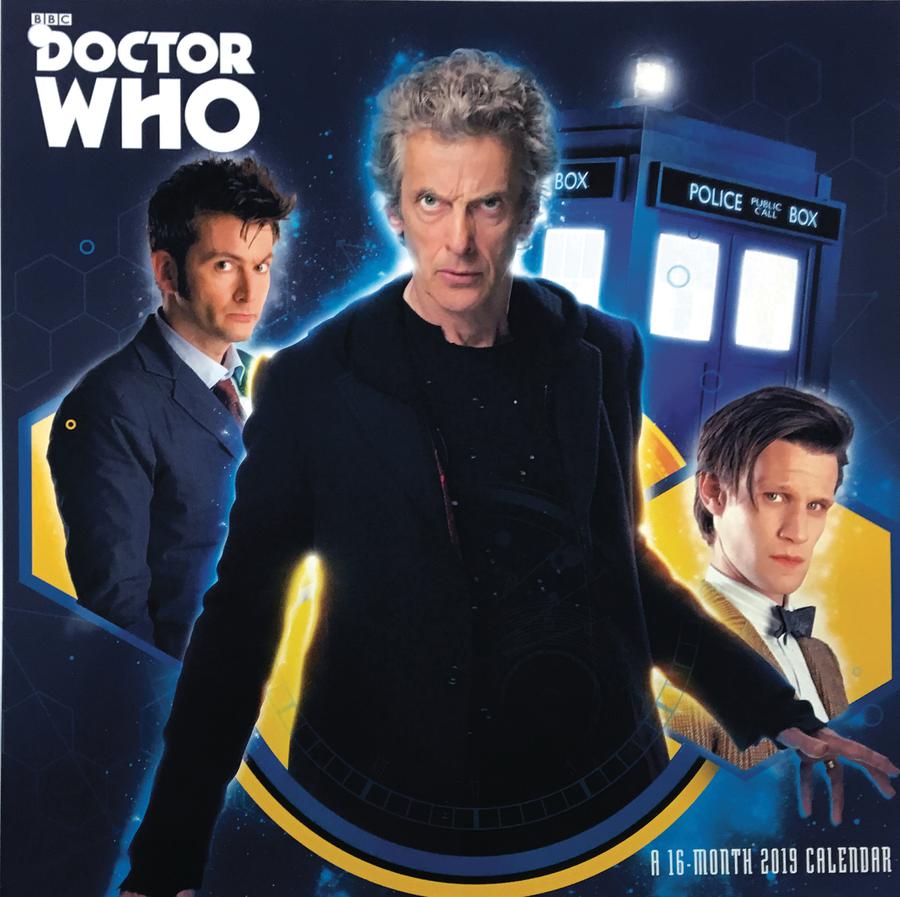 Doctor Who 2019 12x12-inch Wall Calendar