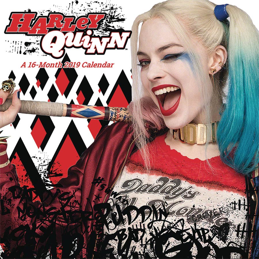 Harley Quinn (Movie) 2019 Wall Calendar
