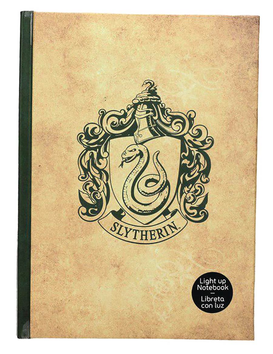 Harry Potter Light-Up Notebook - Slytherin