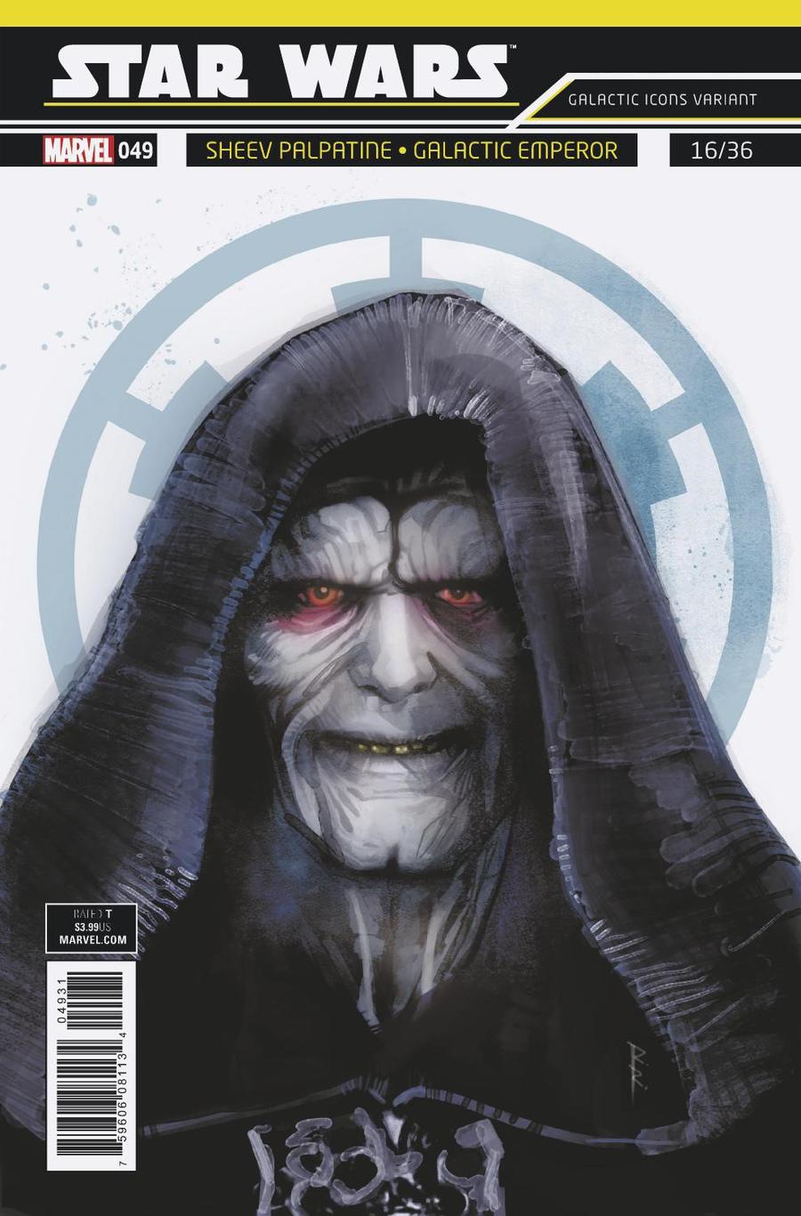 Star Wars Vol 4 #49 Cover C Variant Rod Reis Galactic Icon Cover