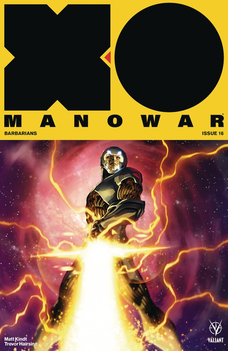 X-O Manowar Vol 4 #16 Cover E Incentive Philip Tan X-O Manowar Icon Variant Cover