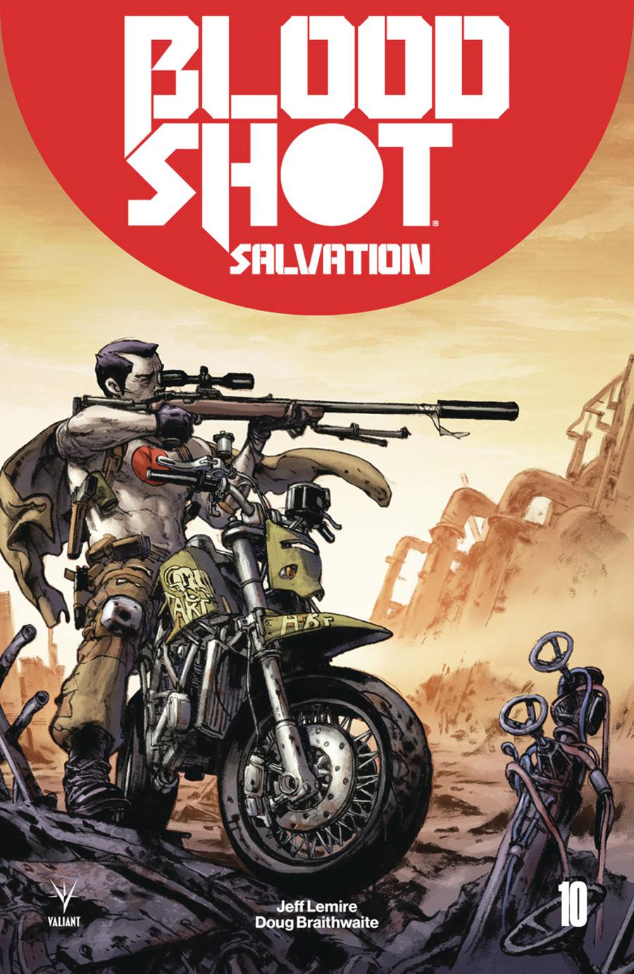 Bloodshot Salvation #10 Cover D Incentive Kim Jung Gi Bloodshot Icon Variant Cover